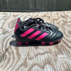 Adidas GolettoVII black pink soccer cleats